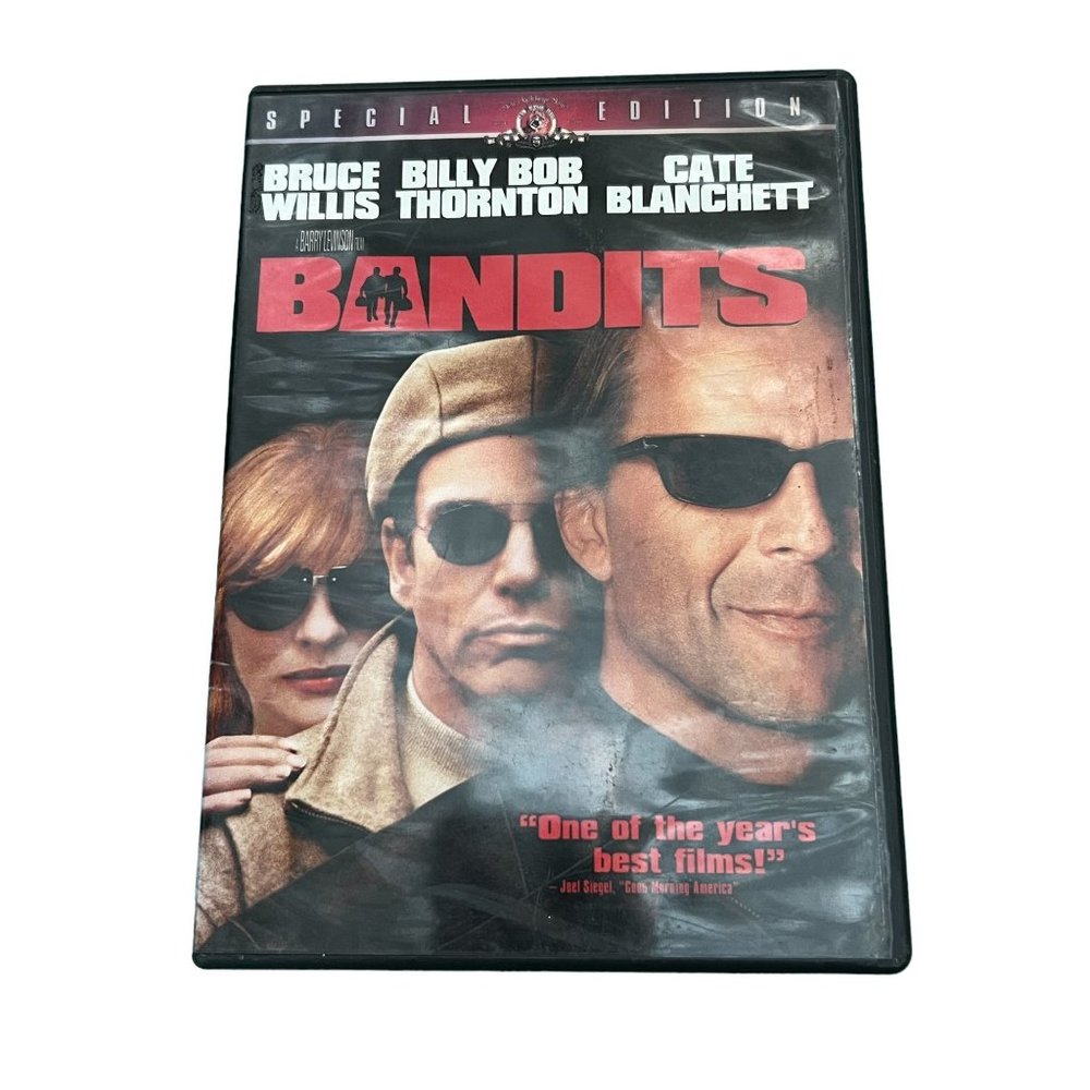 Bandits DVD Bruce Willis Billy Bob Thornton Cate Blanchett